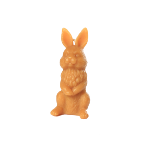 bougie cire abeille lapin